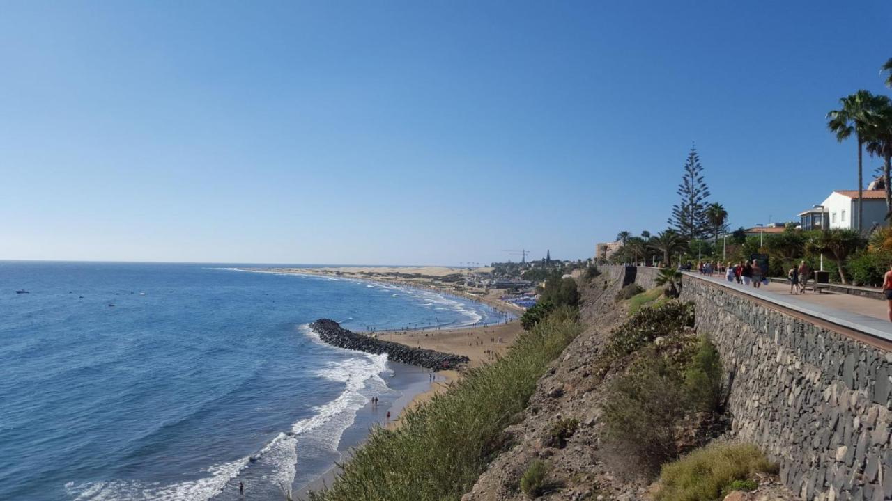 Top-Apartment, 4 Og, Seitlicher Meerblick, Mit 1 Schlafzimmer Im Herzen Von Playa Del Ingles , Gran Canaria Exterior foto
