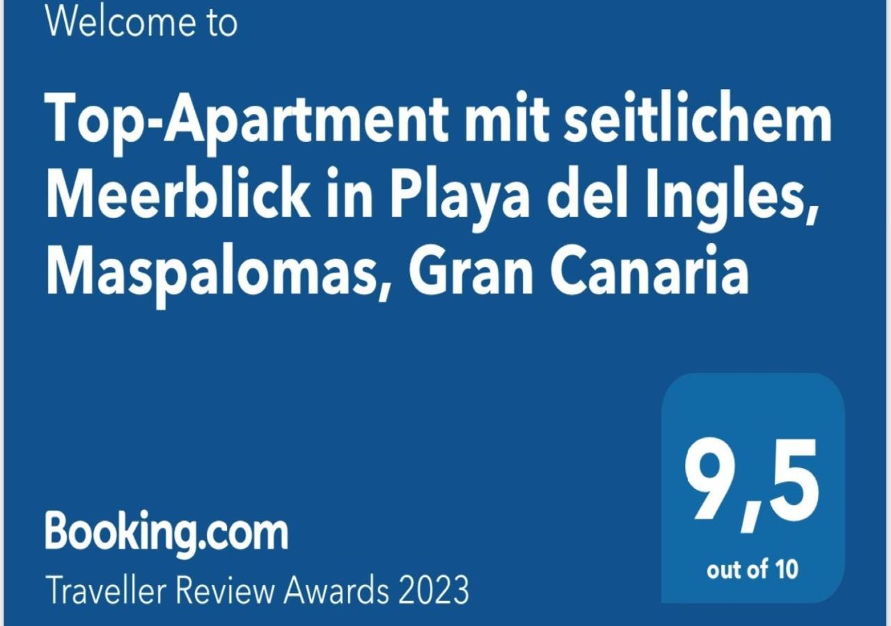 Top-Apartment, 4 Og, Seitlicher Meerblick, Mit 1 Schlafzimmer Im Herzen Von Playa Del Ingles , Gran Canaria Exterior foto