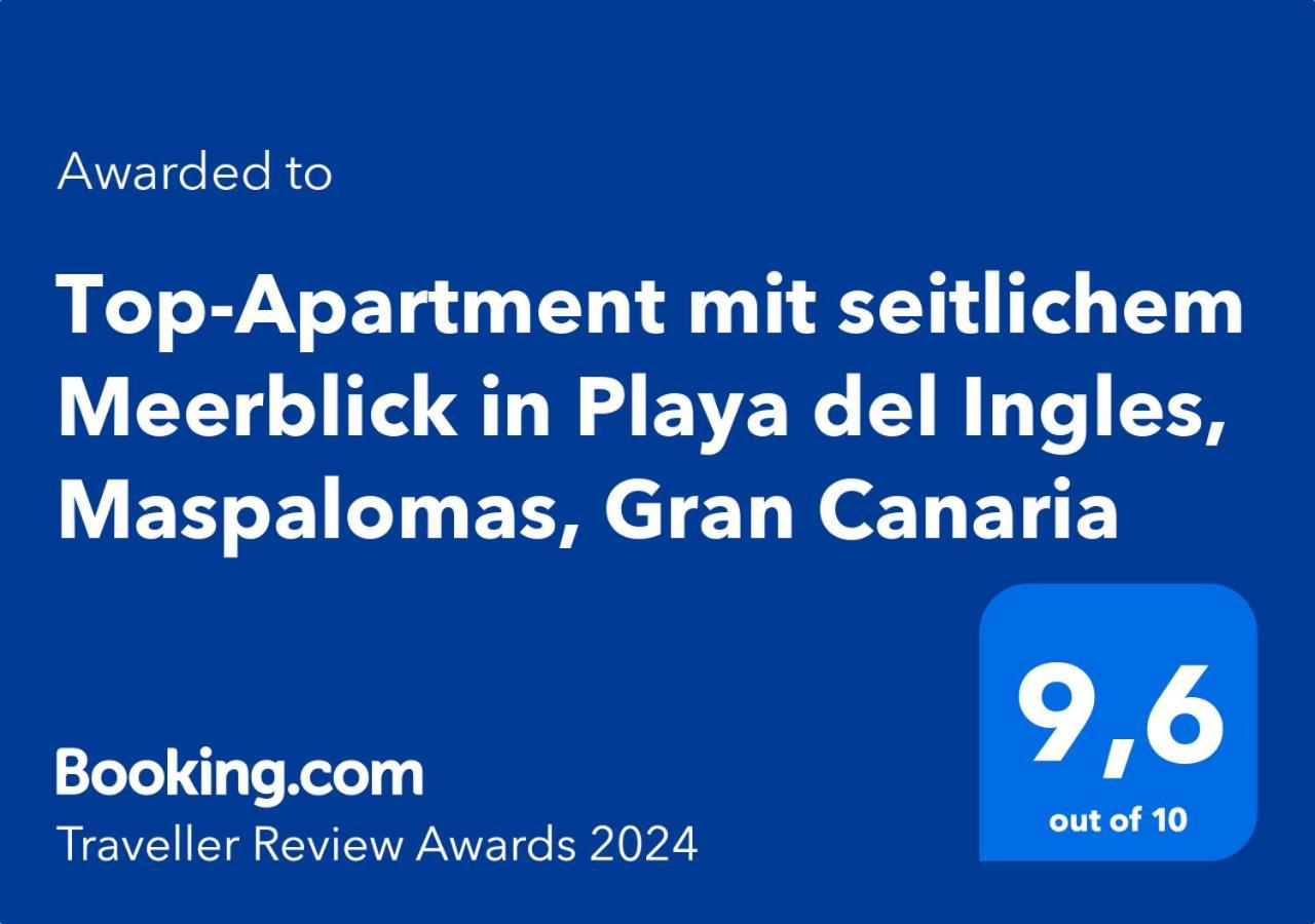 Top-Apartment, 4 Og, Seitlicher Meerblick, Mit 1 Schlafzimmer Im Herzen Von Playa Del Ingles , Gran Canaria Exterior foto
